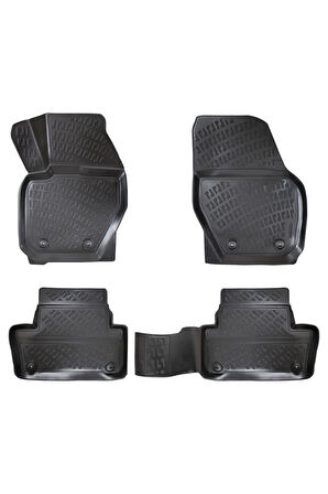 Volvo XC60 2013 Model 3D Bagaj Havuzu ve Araca Özel Paspas Seti 