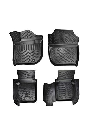 Honda HR-V Stepneli 2013 Model 3D Bagaj Havuzu ve Araca Özel Paspas Seti 