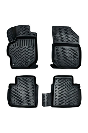 Peugeot 301 2024 Model 3D Bagaj Havuzu ve Araca Özel Paspas Seti 