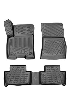 Mercedes EQB 2022 Model 3D Bagaj Havuzu ve Araca Özel Paspas Seti 