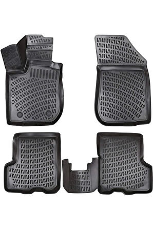 Dacia Sandero 2010 Model 3D Bagaj Havuzu ve Araca Özel Paspas Seti 