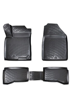 Kia Niro 2019 Model 3D Bagaj Havuzu ve Araca Özel Paspas Seti 