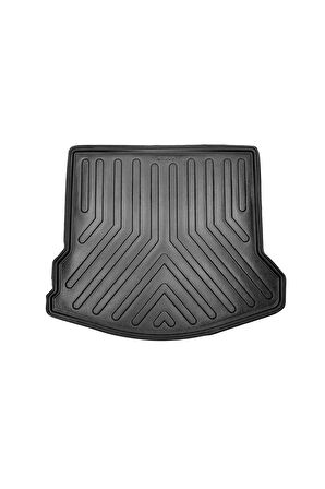 Ford Focus 3 Sedan Düz Zemin İnce Stepne Kulaklı 2013  3D Bagaj Havuzu ve Araca Özel Paspas Seti