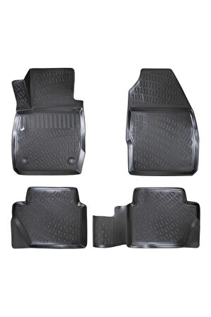 Ford Fiesta 2020 Model 3D Bagaj Havuzu ve Araca Özel Paspas Seti 