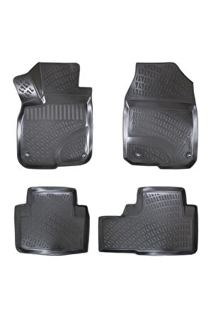 Honda CRV (Üst Kısım) 2020 Model 3D Bagaj Havuzu ve Araca Özel Paspas Seti 