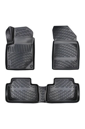 Peugeot 407 Sedan 2007 Model 3D Bagaj Havuzu ve Araca Özel Paspas Seti 