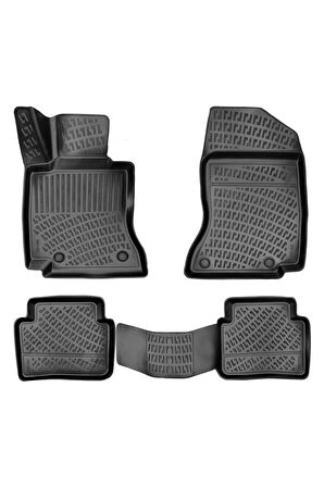 Mercedes C Serisi W206 2021 Model 3D Bagaj Havuzu ve Araca Özel Paspas Seti 