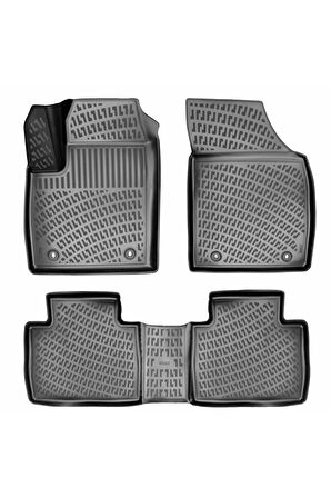 MG HS Benzin 2019 Model 3D Bagaj Havuzu ve Araca Özel Paspas Seti 