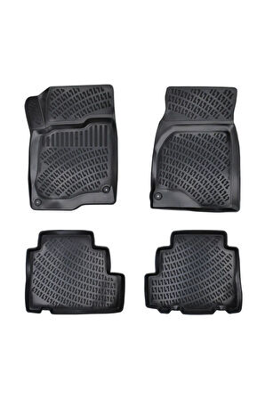 Chevrolet Captiva 2007 Model 3D Bagaj Havuzu ve Araca Özel Paspas Seti 