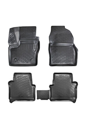 Ford Torneo Connect 2021 Model 3D Bagaj Havuzu ve Araca Özel Paspas Seti 