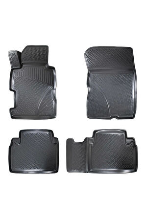 Honda Civic sedan 2005 Model 3D Bagaj Havuzu ve Araca Özel Paspas Seti 