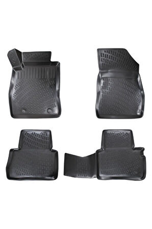 Nissan Juke 2013 Model 3D Bagaj Havuzu ve Araca Özel Paspas Seti 