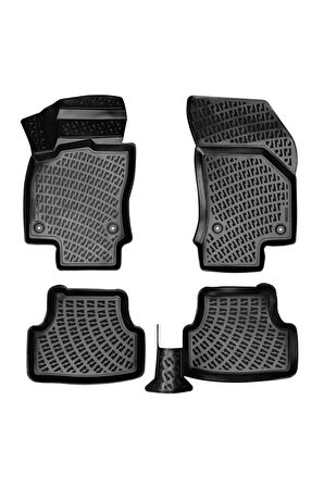 AUDİ Q2 2023 Model 3D Bagaj Havuzu ve Araca Özel Paspas Seti 