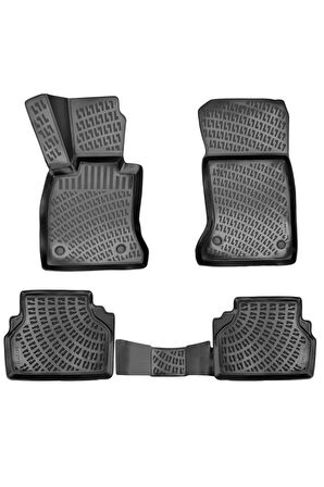 BMW 5 serisi F10 2011 Model 3D Bagaj Havuzu ve Araca Özel Paspas Seti 