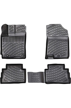 Hyundai Kona TEK Cepli 2018 Model 3D Bagaj Havuzu ve Araca Özel Paspas Seti 