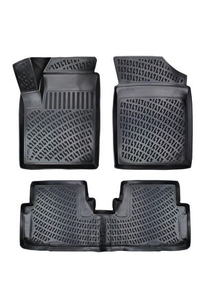 Citroen Berlingo 2000 Model 3D Bagaj Havuzu ve Araca Özel Paspas Seti 