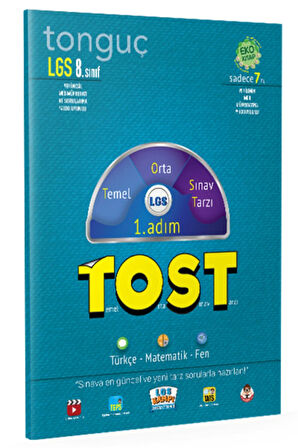 Tonguç Yayınları 8. Sınıf Tost Adım 1