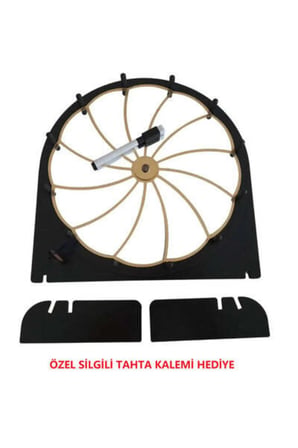 Aynalı Özel Pleksi Çarkıfelek Ahşap Eğitici Oyun + Mesakademi Eğitim Desteği Hediyeli