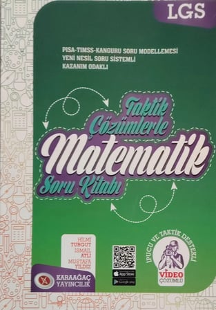 LGS Taktik Çözümlerle Matematik Soru Kitabı - Hilmi Turgut, İsmail Atlı, M + Mesakademi Hediyeli