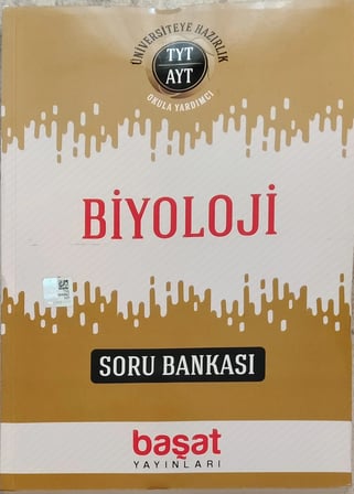 TYT-AYT Üniversiteye Hazırlık Biyoloji Soru Bankası - Başat Yayınları + Mesakademi Hediyeli