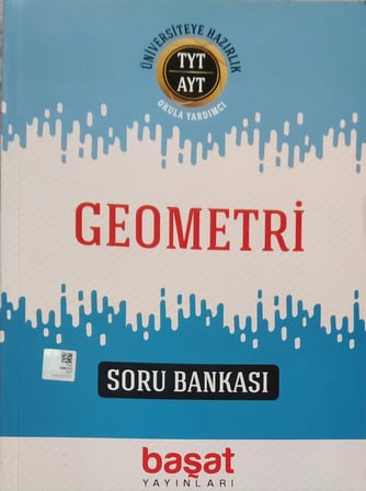 TYT-AYT Üniversiteye Hazırlık Geometri Soru Bankası - Başat Yayınları + Mesakademi Hediyeli