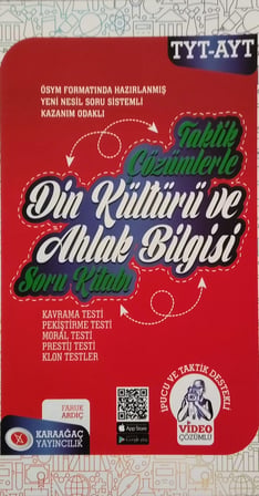 TYT-AYT Taktik Çözümlerle Din Kültürü ve Ahlak Bilgisi - Faruk Ardıç (Kara + Mesakademi Hediyeli