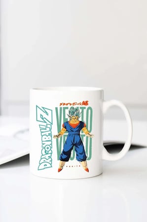 Dragon Ball Z Vegito B Baskılı 330 ml Porselen Kupa Bardak (123467-3)