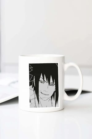 Gala Sasuke Nin S Hoodi Baskılı 330 ml Porselen Kupa Bardak (123527-2)