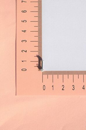 Taşlı Top Uçlu Çelik Piercing Tragus Helix Kıkırdak 8 mm Gümüş Renk