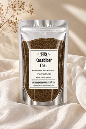 Siyah Karabiber Tozu 250 gr (1. Kalite) Piper nigrum / Peppercorn, Black Ground