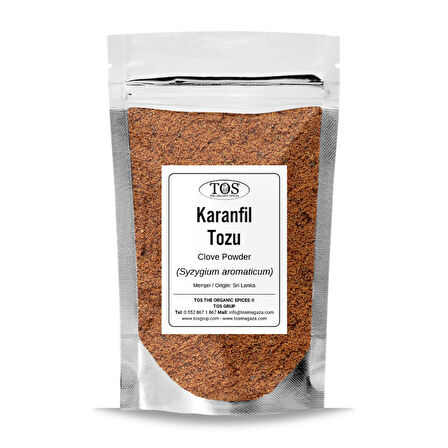 Karanfil Tozu 100 gr (1. Kalite) Syzygium aromaticum