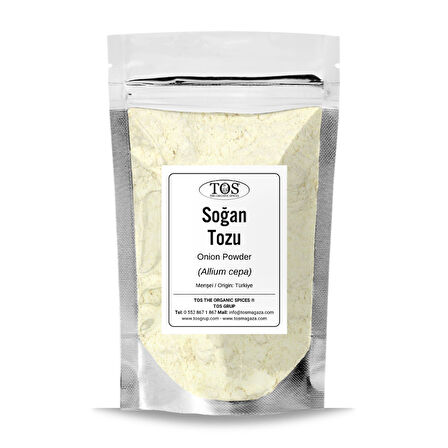 Soğan Tozu 50 gr (1. Kalite) Allium cepa