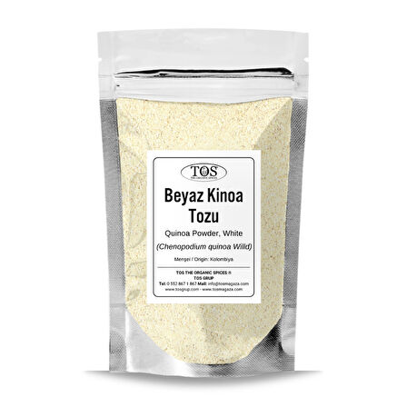 Beyaz Kinoa Tozu 50 gr (1. Kalite) Chenopodium quinoa Willd