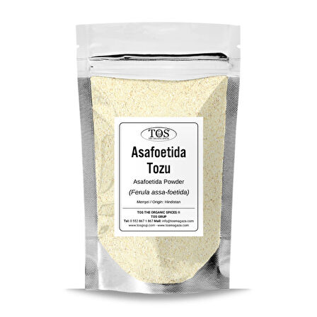 Asafoetida Tozu 50 gr (1. Kalite) Ferula assa-foetida