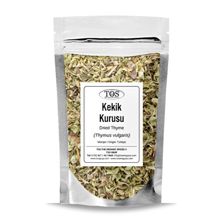 Kekik Kurusu 50 gr (1. Kalite) Thymus vulgaris