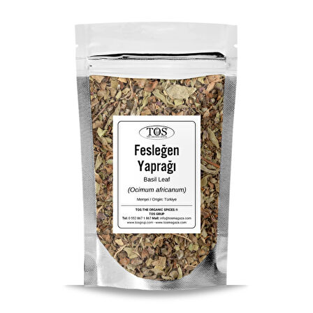 Fesleğen Yaprağı 50 gr (1. Kalite) Ocimum africanum