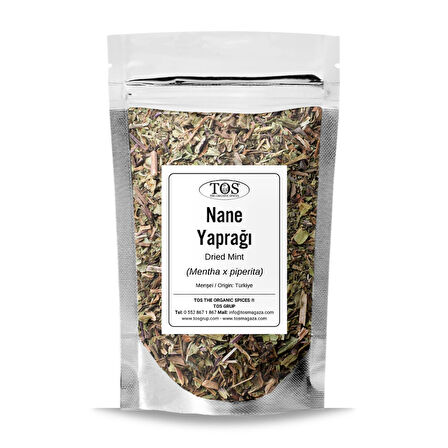 Nane Yaprağı 250 gr (1. Kalite) Mentha x piperita