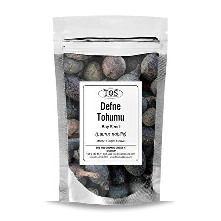 Defne Tohumu 100 gr (1. Kalite) Laurus nobilis