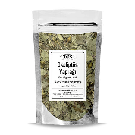 Okaliptüs Yaprağı 100 gr (1. Kalite) Eucalyptus globulus