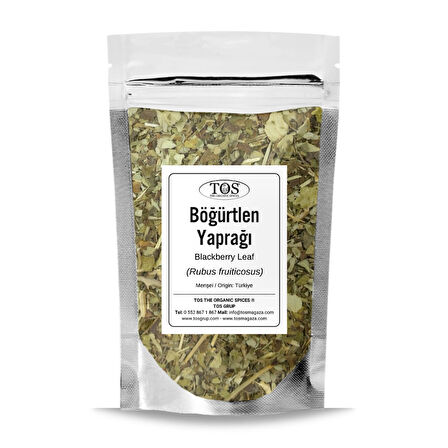 Böğürtlen Yaprağı 100 gr (1. Kalite) Rubus fruiticosus