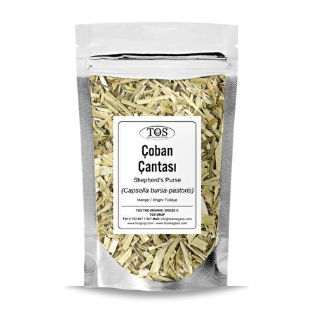 Çoban Çantası 50 gr (1. Kalite) Capsella bursa-pastoris