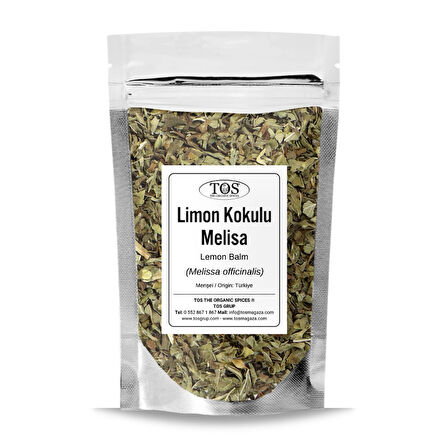 Limon Kokulu Melisa 100 gr (1. Kalite) Melissa officinalis