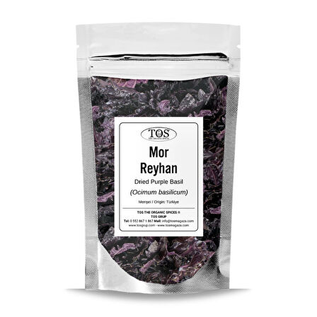 Mor Reyhan 50 gr (1. Kalite) Ocimum basilicum