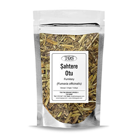 Şahtere Otu 100 gr (1. Kalite) Fumaria officinalis