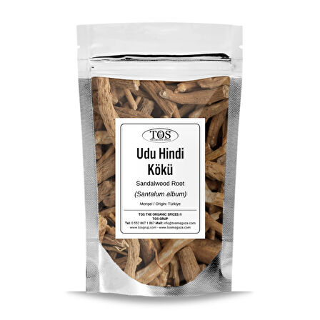 Udu Hindi Kökü 100 gr (1. Kalite) Santalum album