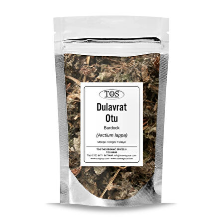Dulavrat Otu 100 gr (1. Kalite) Arctium lappa