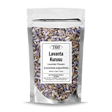 Lavanta Kurusu 100 gr (1. Kalite) Lavandula angustifolia
