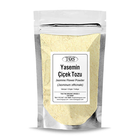Yasemin Çiçeği Tozu 100 gr (1. Kalite) Jasminum officinale