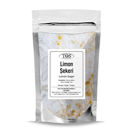 Limon Şekeri 100 gr (1. Kalite) Lemon Sugar