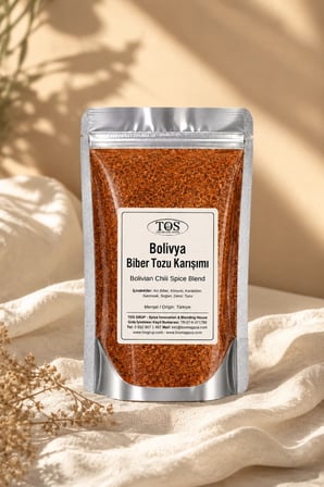 Bolivya Biber Tozu Karışımı 250 gr (1. Kalite) Bolivian Chili Powder Mix